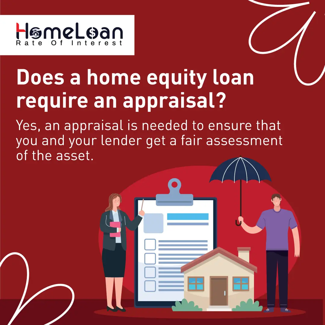 Is an appraisal needed for a home equity loan?